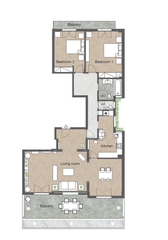 Athenstay Penthouse Suite Exterior photo